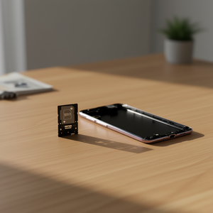 Bandeja para tarjeta SIM para Samsung Galaxy A54 5G A546B Negra - Product Image 3