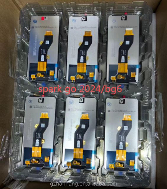 LCD Screen Wholesale for INFINIX SMART 8 7 6 5 / HOT 40i / for TECNO SPARK GO 2024 Mobile Phone Touch Screen Original Accessory