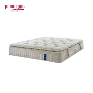 Colchón Híbrido <span class=keywords><strong>de</strong></span> Lujo LOONGFUNG Personalizado, Hecho a Mano, con Resortes Ensacados, Mini Resortes, Espuma <span class=keywords><strong>de</strong></span> Algas Marinas y Diseño <span class=keywords><strong>de</strong></span> Topper, para Uso en Hoteles/Hogares - Product Image 3