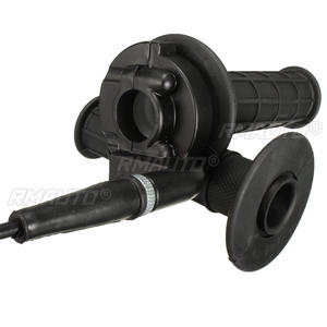 Poignées de guidon de moto 7/8" 22mm avec collier de serrage et câble de gaz pour moto tout-terrain 50cc-190cc - Product Image 4