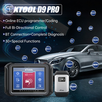 XTOOL-herramienta de diagnóstico D9 Pro ECU, programador en línea para VW/BENZ/BMW OBD2, sistema completo de escaneo, codificación ECU, prueba activa