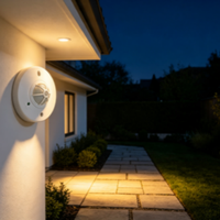 Détecteur de présence PIR de plafond à 360 degrés, portée 6m, charge 1200W, 220VAC, contrôle de la lumière ambiante pour bureau et entrepôt, économie d'énergie