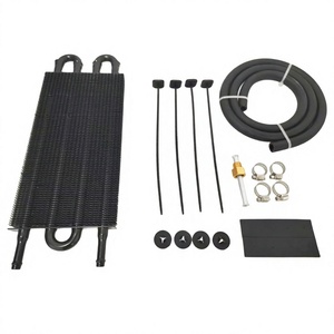Pièces <span class=keywords><strong>de</strong></span> modification automobile : Condenseur <span class=keywords><strong>de</strong></span> climatisation à tubes, <span class=keywords><strong>Radiateur</strong></span> refroidisseur d'huile à ailettes (4, 6, 10 rangées d'ailettes) OLIVER Compatible - Product Image 1