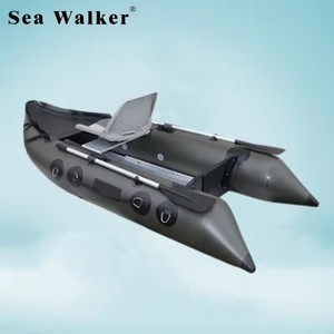 Nuovo Gommone Migliorato da 3,8 m, Piccola Barca da Pesca in PVC per Fiumi e Laghi, Certificazione CE - Product Image 2