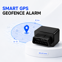 Dispositif de suivi de véhicule à distance OBD Mini 2G 4G LTE GPS Beidou GLONASS avec détection ACC, alarme anti-effraction, surveillance de conduite et stockage cloud