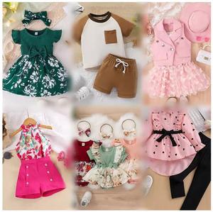 全新服装库存 <span class=keywords><strong>1</strong></span>至14岁服装库存 儿童服装供应商 衣服打包批发 儿童服装打包 - Product Image 1