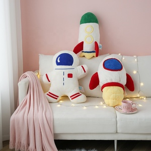 Personnalisé Garçons Nouvel espace série oreiller jouets en <span class=keywords><strong>peluche</strong></span> Offre Spéciale fusée astronaute canapé coussin créatif cadeau - Product Image 6