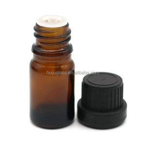 Bouteille en verre ambré de 5ml 10ml avec <span class=keywords><strong>goutteur</strong></span> pour huile essentielle - Product Image 5