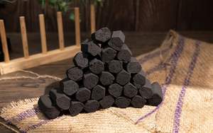 Carbón y Briquetas Hexagonales (con orificio central) Hechas a Máquina de Carbón Vegetal/Serrín de Madera Dura/Bambú - Product Image 5