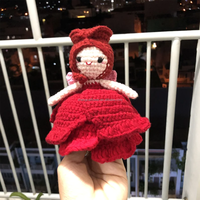 Finition Crochet Réversible Rose Fée Amigurumi Crochet Rose En Peluche Crochet Fée Poupée Crochet Fleur Cadeau Pas De Motif