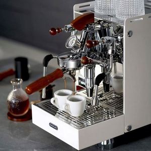 Cafetera Espresso Comercial Profesional de Acero Inoxidable con Doble Caldera, Cabezal de Preparación E61 <span class=keywords><strong>Rocket</strong></span> E61 y Espumador de Leche - Product Image 4
