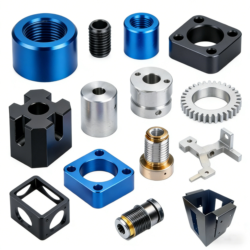 5 Axis CNC Machining For Complex Parts Robotics Mechanical Arm Drone New Energy Equipment Components