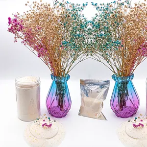 Déshydratant de cristaux de fleurs séchées Déshydratant de gel de silice 1000 g par paquet Gel de silice blanc et orange mélangé Taille 0.5-1.5mm Usine