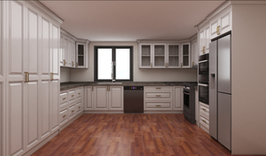 CBMmart Custom Top Quality Solid Wood Shaker Style American Modular <strong>Wall</strong> <strong>Cabinets</strong> <strong>Doors</strong> Plywood Kitchen <strong>Cabinets</strong> - Product Image 5
