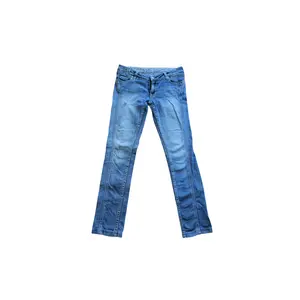 Pantalon jeans bleu pour femmes de seconde main fabriqué à Taiwan Vêtements d'occasion à vendre à bon prix final - Product Image 1