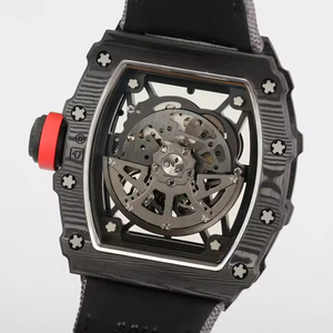 2026 Bestselling 35-02 High-Quality Men's Mechanical <b>Watch</b>, Luxury Fashion Hollow <b>Watch</b> with Carbon Fiber and Sapphire Crystal - Product Image 6
