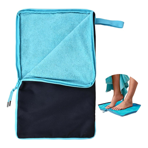 Bolsa de Lujo para Ropa Mojada con Forro para Trajes de Baño, Impermeable y Sostenible, con Cremallera y Estampado Personalizado, para Playa, Piscina y Gimnasio - Product Image 1