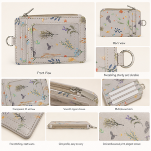 Porte-cartes de crédit et de visite semi-<span class=keywords><strong>rigide</strong></span> en cuir de luxe personnalisé avec logo, par sublimation - Product Image 2