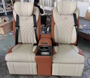 Nouveau Siège-Lit Électrique de Luxe Personnalisé pour Trois Personnes avec Massage et Chauffage pour Camping-Car et Motorhome - Product Image 5