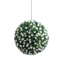 Boule topiaire végétale artificielle Boules d'herbe en faux buis pour jardin