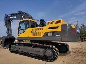Excavatrice sur chenilles d'occasion VOLVO 480 EC480dl de 48 tonnes, équipement lourd de grande taille, modèle EC480, seulement 206 heures de fonctionnement, excavatrices Volvo - Product Image 3