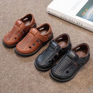 รองเท้าเด็กผู้ชาย แฟชั่นเด็ก รองเท้ากีฬา รองเท้าลำลองกลางแจ้ง รองเท้าหนังสำหรับเด็ก - Product Image 3