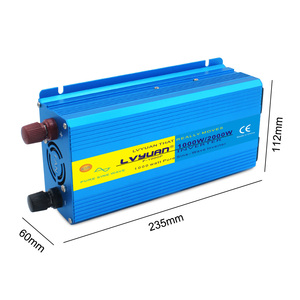 <span class=keywords><strong>Lvyuan</strong></span> <span class=keywords><strong>1000W</strong></span> 2000W Onduleur à onde sinusoïdale pure 12V 24V à 110V 220V Compact avec 2 ports USB pour RV/Camping - Product Image 4
