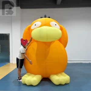 Décoration Géante Gonflable LED 3m (10ft) en Tissu Oxford, Motif Psyduck Attrayant, pour Grandes Ouvertures de Magasins/Centres Commerciaux, Zones Anime, Festivals - Product Image 6