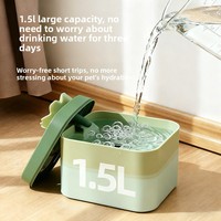Fontaine à eau silencieuse pour chat, best-seller transfrontalier, à circulation automatique, filtration d'hydratation, détachable, Chine