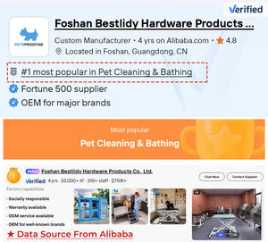 Table de toilettage pour animaux de compagnie professionnelle de 50 pouces avec éclairage LED, pompe à pied électrique réglable et tiroirs - Product Image 4