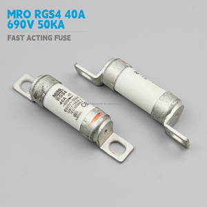 Fusible de Acción Rápida para MRO RGS4 40A 690V 50ka, Núcleo Fundido, Piezas de Aire Acondicionado HVAC, Herramientas Originales de Refrigeración VRF - Product Image 1