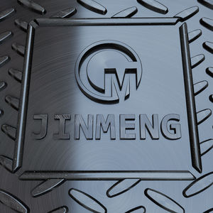 338x338mm 라운드 SMC 맨홀 커버 저렴한 가격 EN124 표준 30 년 이상 서비스 수명 - Product Image 3