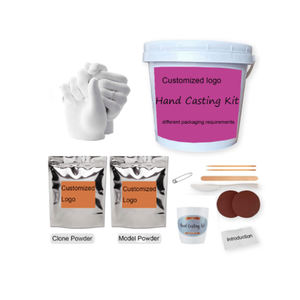 Poudre de <span class=keywords><strong>moulage</strong></span> à l'alginate à vente chaude, <span class=keywords><strong>kit</strong></span> de <span class=keywords><strong>moulage</strong></span> de la <span class=keywords><strong>main</strong></span> en 3D pour cadeau de <span class=keywords><strong>famille</strong></span> - Product Image 2