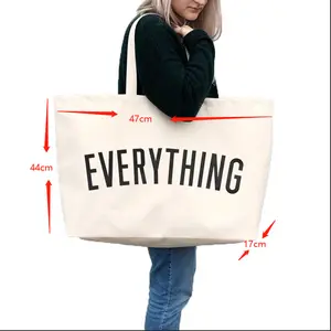 Bolsa de algodón deportiva Promoción logotipo personalizado impresión eco mujeres reutilizable algodón lona bolsas de compras