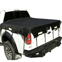 Couverture de benne de camion pliable universelle de haute qualité, facile à utiliser, résistante à l'usure, imperméable et résistante aux intempéries pour le transport de marchandises