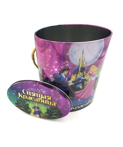 Tùy chỉnh thiết kế mới hình bầu dục Hộp quà tặng với dây thừng xử lý dadi không thường xuyên hình hộp thiếc cho thực phẩm kẹo và sô cô la Biscuit - Product Image 3