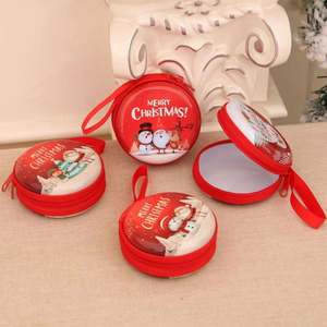 Promotion Fashion Waterproof <b>Christmas</b> Gift Pocket Small <b>Money</b> <b>Wallet</b> Girls Mini Iron Coin Purse <b>for</b> Kids - Product Image 2
