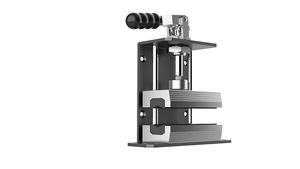 Pince de serrage pour manche de golf en alliage d'aluminium, avec coussinet en caoutchouc antidérapant, robuste, outil de réparation pour clubs de golf en graphite et fer - Product Image 2