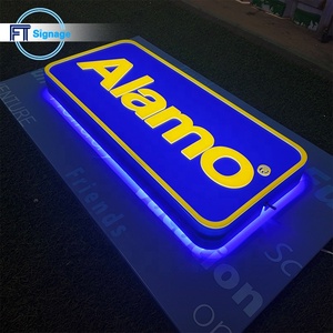 Letrero Luminoso LED Personalizado para Alamo Car Rental, Resistente al Agua, para Publicidad en Tiendas <span class=keywords><strong>de</strong></span> Alquiler <span class=keywords><strong>de</strong></span> Autos - Product Image 3