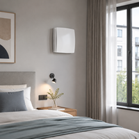 Intelligenter Wanddurchführungs-Wärmerückgewinnungsventilator HRV Frischluft-Belüftungssystem mit EC-Motor
