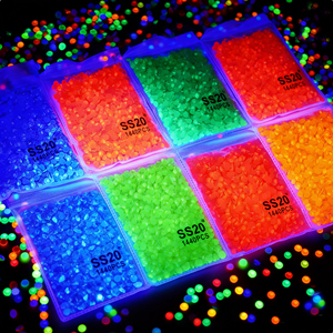 Стразы OYE-STONES неоновых цветов из хрустального стекла, оптом, с плоским дном, для дизайна сумок, одежды, обуви и нейл-арта - Product Image 3