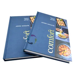 Offset Printing Hardcover Printed Cookbook Custom Cheap Cookbook/cook Book / Recipe Book Printing