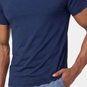 Camiseta de Gimnasio para Hombre con Logotipo Personalizado, Corte Ajustado, Nuevo Diseño, Ropa Deportiva, Tela Personalizada, Manga Corta, Venta al Por Mayor, Ropa Personalizada, Camiseta para Hombre - Product Image 2