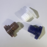 Bouchon de bec en plastique PE de 16mm de qualité alimentaire pour pochettes à bec verseur pour les fermetures de couvercles d'emballage et d'emballage
