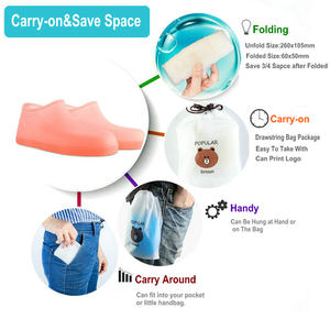 Couvre-chaussures en silicone imperméables, antidérapants, portables, pour la neige et le travail, réutilisables, pour enfants, femmes, hommes - Product Image 5