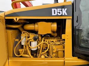 รถดันดิน CAT D5K มือสอง 9.4 ตัน พร้อมใช้งาน ชั่วโมงการทำงานน้อย รถแทรกเตอร์ตีนตะขาบพร้อมใบมีด สำหรับงานเหมืองหิน D4K D5K2 D6K มีขาย - Product Image 5