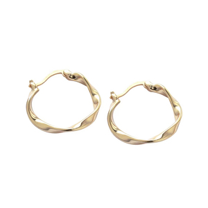 <span class=keywords><strong>Orecchini</strong></span> a <span class=keywords><strong>Cerchio</strong></span> Minimalisti in Oro 18K, <span class=keywords><strong>Orecchini</strong></span> Rotondi Intrecciati in <span class=keywords><strong>Argento</strong></span> <span class=keywords><strong>925</strong></span>, Prezzo di Fabbrica, Vendita all'Ingrosso E1289 - Product Image 1
