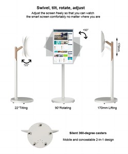 32 pollici portatile Smart TV Wireless Monitor interattivo Touch TV Smart LCD con tecnologia Touch Screen - Product Image 5