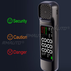 Éthylotest portable sans contact MH-665 à soufflerie d'air, affichage LED, rechargeable Type-C - Product Image 6
