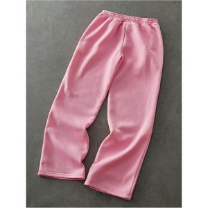FOXA Pantalon de survêtement ample brodé pour homme, taille élastique, jambe large, pantalon de sport - Product Image 2